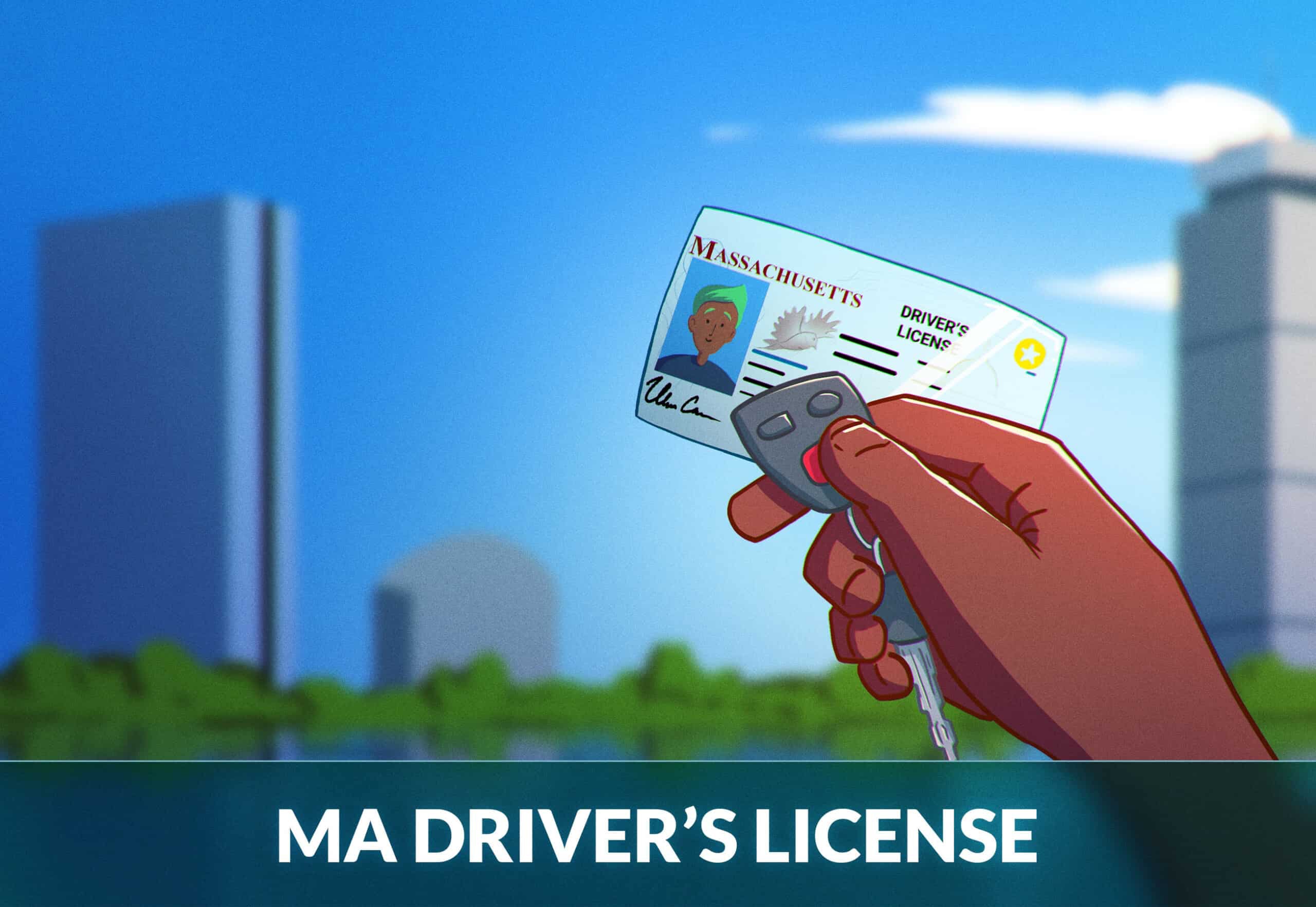 can you get your license online in boston
